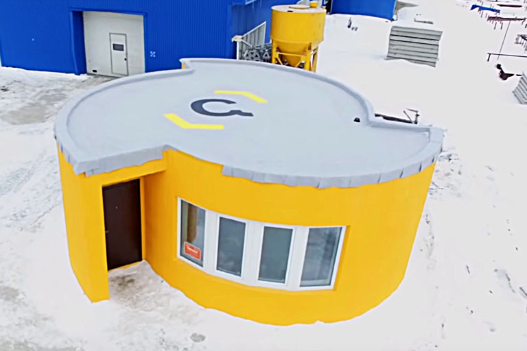 Apis Cor 3d printed house