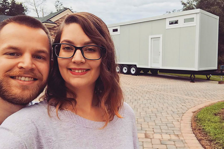 Christina And Jon Loved The Idea of Living Minimally in a DIY Tiny House!