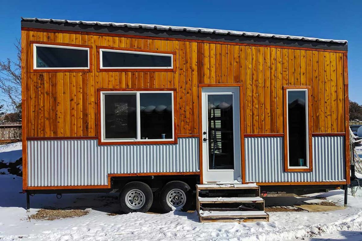 This Awesome Teacher From Colorado Lives On Four Acres in a Tiny House