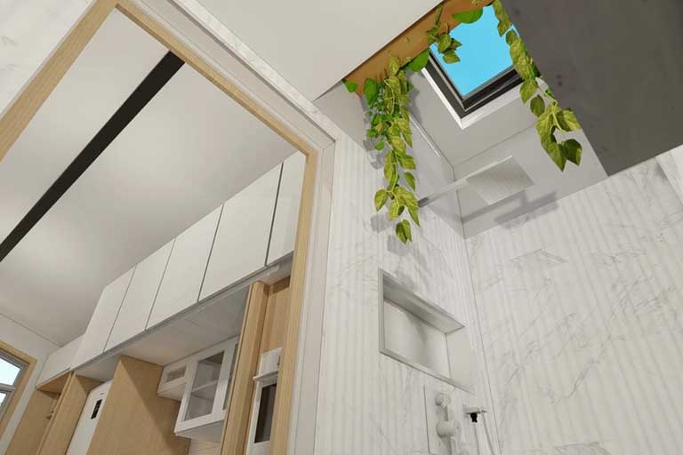 Transforming tiny house Sakura has a Japanese-inspired space-saving idea