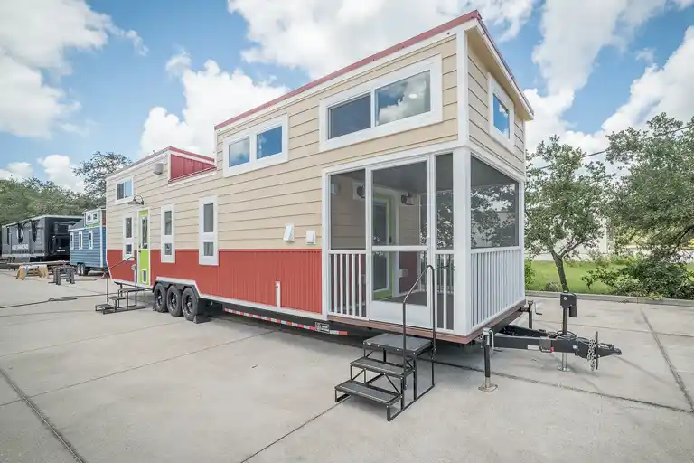 Explore the Elmore Tiny Home: Under 500 Sq Ft of Stylish, Efficient Living